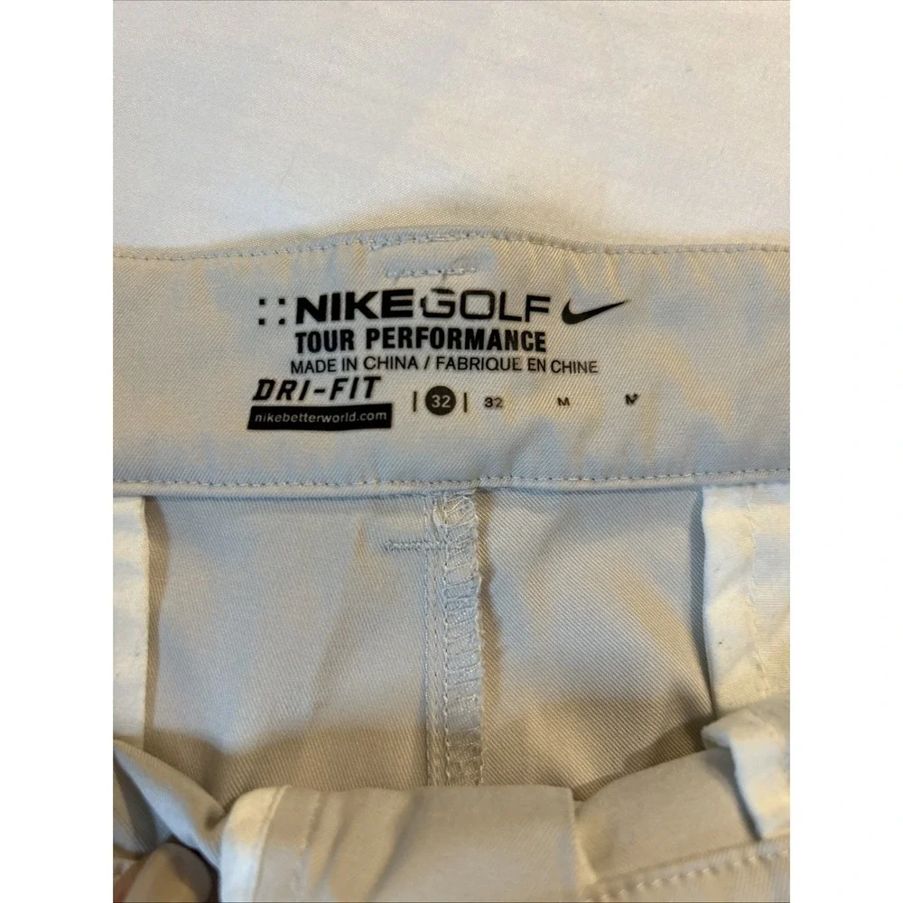 Nike Golf Shorts Men's Tour Performance‎ Dri Fit Tennis Chino Khaki Sz 32